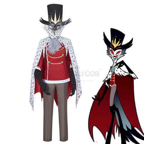 【Custom-Tailor】Anime Helluva Boss Cosplay Stolas Costume Costumes