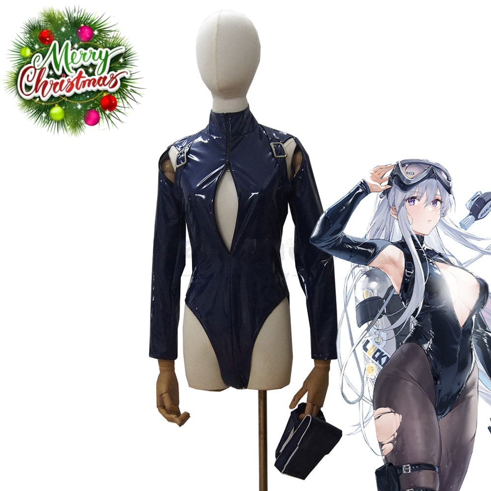 【Custom-Tailor】Game Azur Lane Cosplay Diving Under Blue Skies Enterprise Costume Swimsuit Costumes