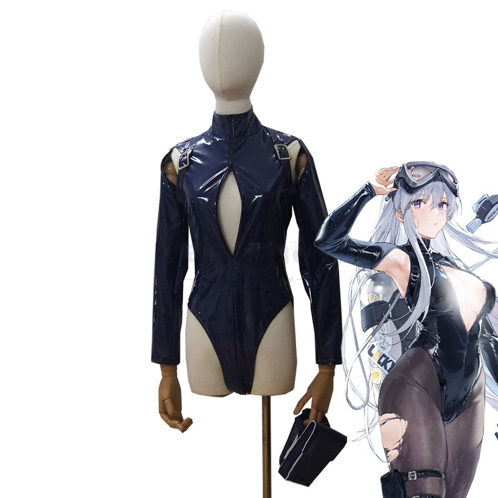 【Custom-Tailor】Game Azur Lane Cosplay Diving Under Blue Skies Enterprise Costume Swimsuit Costumes