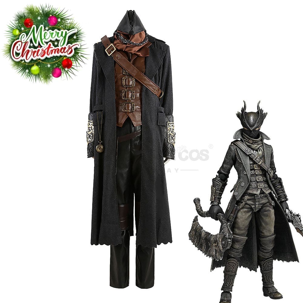 【Custom-Tailor】Game Bloodborne Cosplay Gehrman The First Hunter Costume Costumes