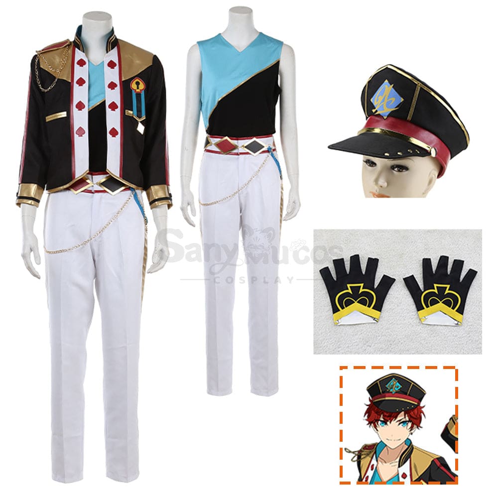 【Custom-Tailor】Game Ensemble Stars Cosplay Alkaloid Uniform Costume Hiiro Amagi Full Set / Xs