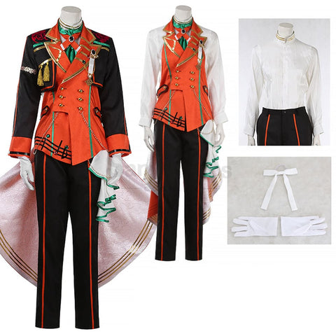 【Custom-Tailor】Game Ensemble Stars Cosplay Colorful Melody Leo Tsukinaga Costume Male (Secret