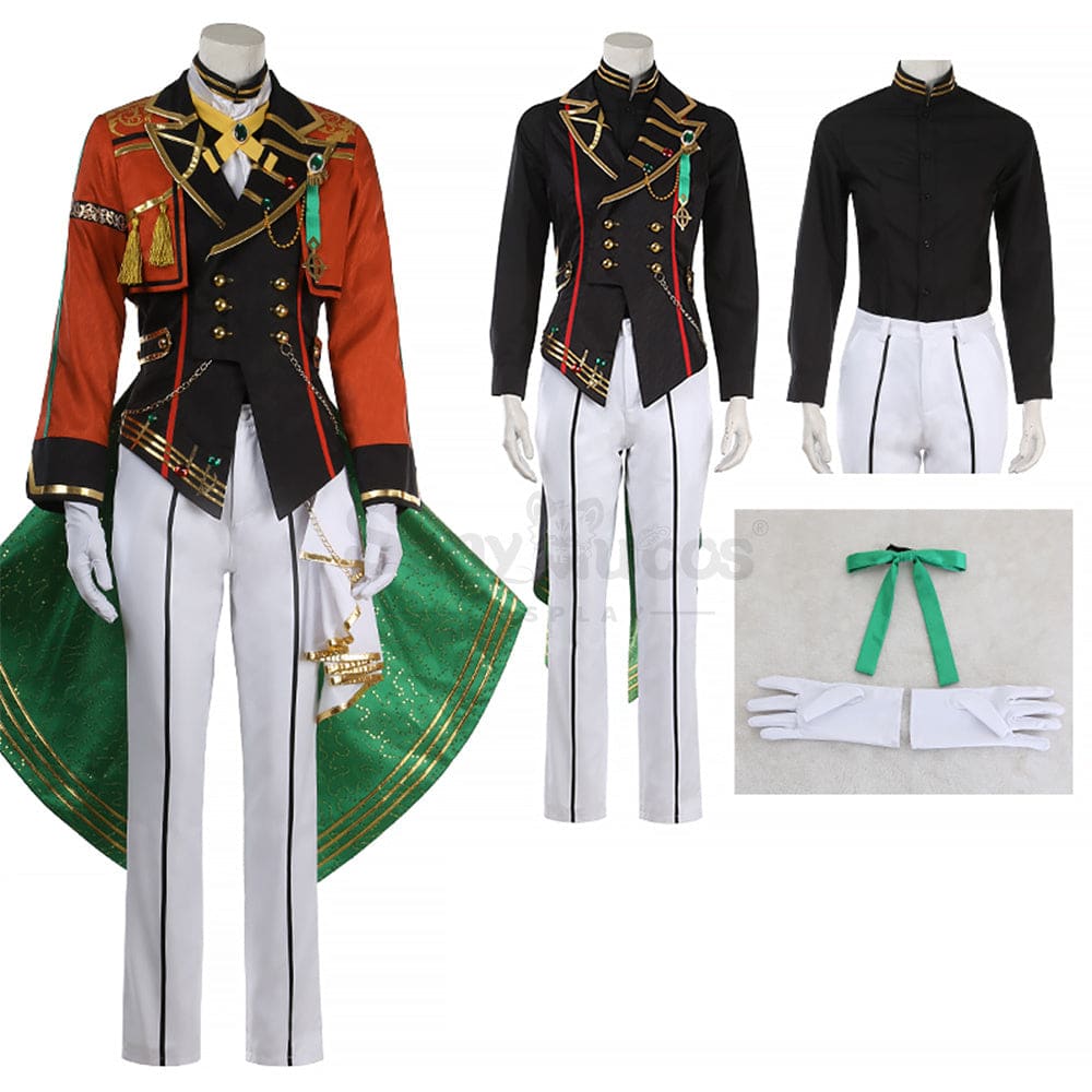 【Custom-Tailor】Game Ensemble Stars Cosplay Colorful Melody Leo Tsukinaga Costume Male / Xs Costumes