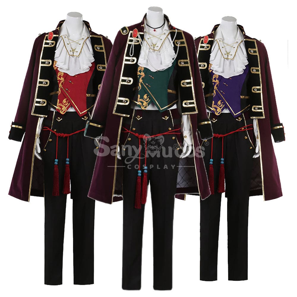 【Custom-Tailor】Game Ensemble Stars Cosplay Scarlet Halloween Akatsuki Costume Costumes