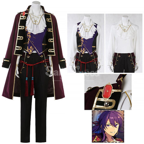 【Custom-Tailor】Game Ensemble Stars Cosplay Scarlet Halloween Akatsuki Costume Souma Kanzaki /