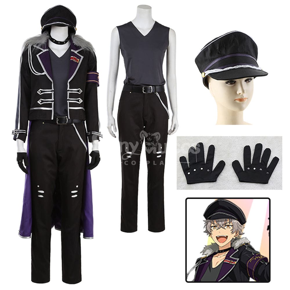 【Custom-Tailor】Game Ensemble Stars Cosplay Undead Uniform Costume Koga Oogami / Xs Male Costumes