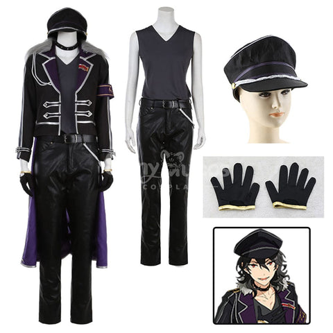 【Custom-Tailor】Game Ensemble Stars Cosplay Undead Uniform Costume Rei Sakuma / Xs Male Costumes