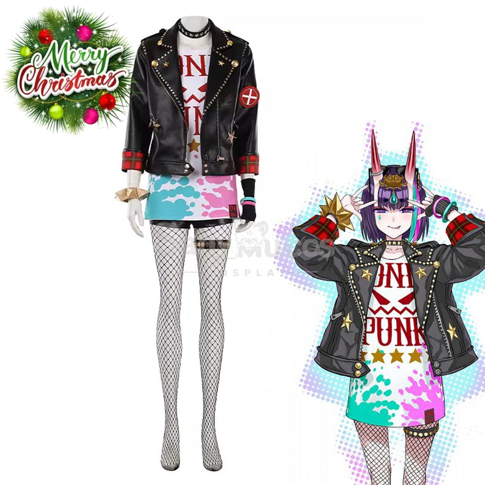 【Custom-Tailor】Game Fate Grand Order Cosplay Punk Jacket Shuten Dōji Costume Costumes