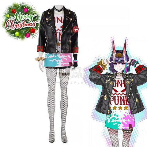 【Custom-Tailor】Game Fate Grand Order Cosplay Punk Jacket Shuten Dōji Costume Costumes