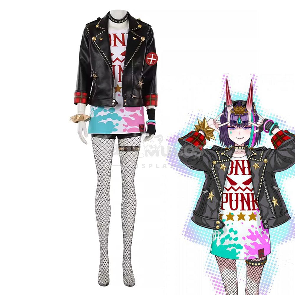 【Custom-Tailor】Game Fate Grand Order Cosplay Punk Jacket Shuten Dōji Costume Costumes