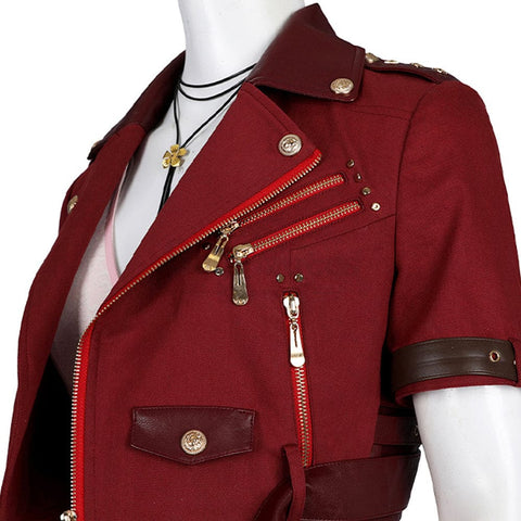 【Custom-Tailor】Game Final Fantasy Vii Cosplay Aerith Gainsborough Costume Costumes