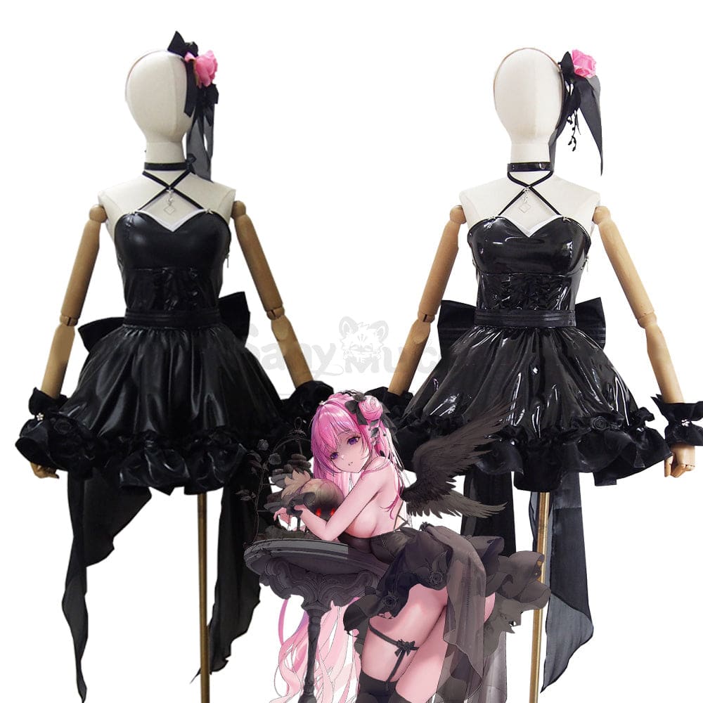 【Custom-Tailor】Game Goddess Of Victory: Nikke Cosplay Dark Nostalgia Dorothy Costume Swimsuit