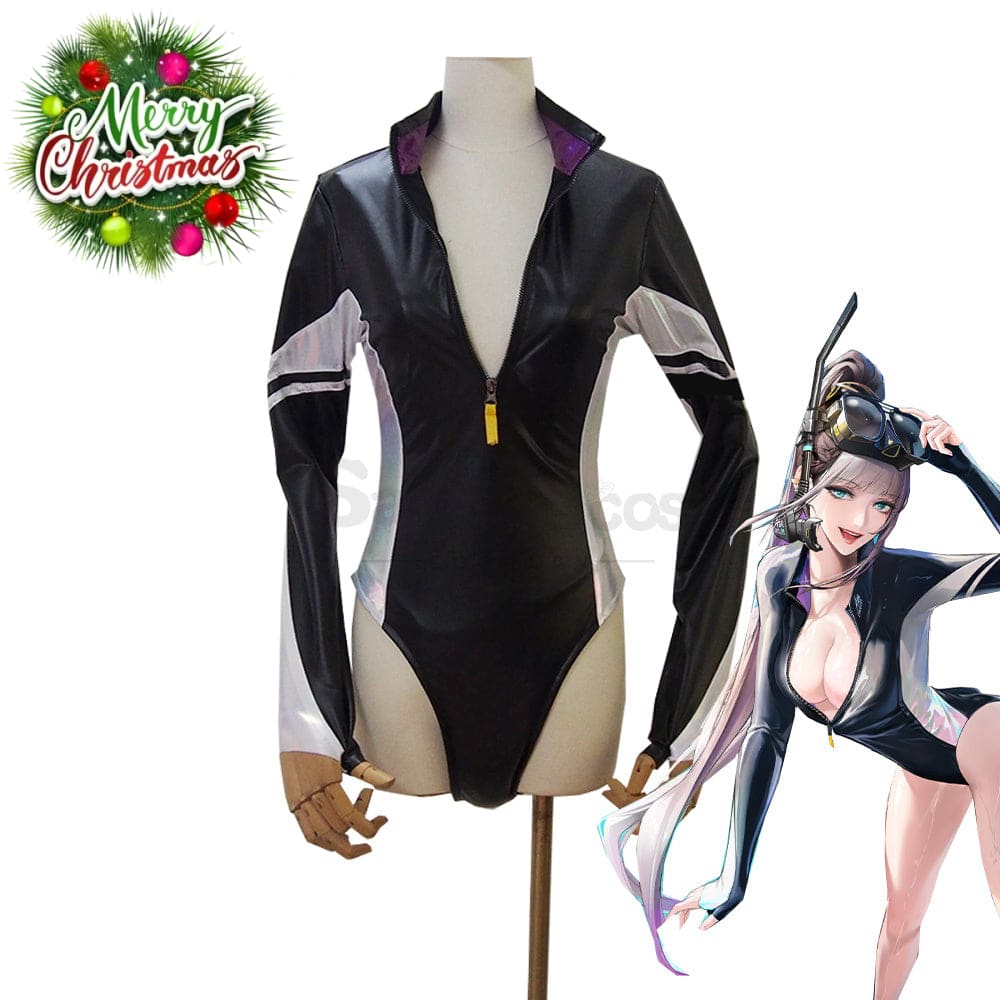 【Custom-Tailor】Game Path To Nowhere Cosplay Wave Rider Bai Yi Costume Swimsuit Costumes