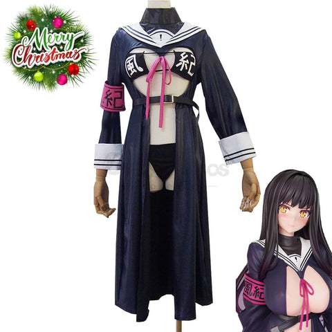 【Custom-Tailor】Sexy Cosplay Haji・Soku・Zan Fuuki Iinchou Costume Costumes