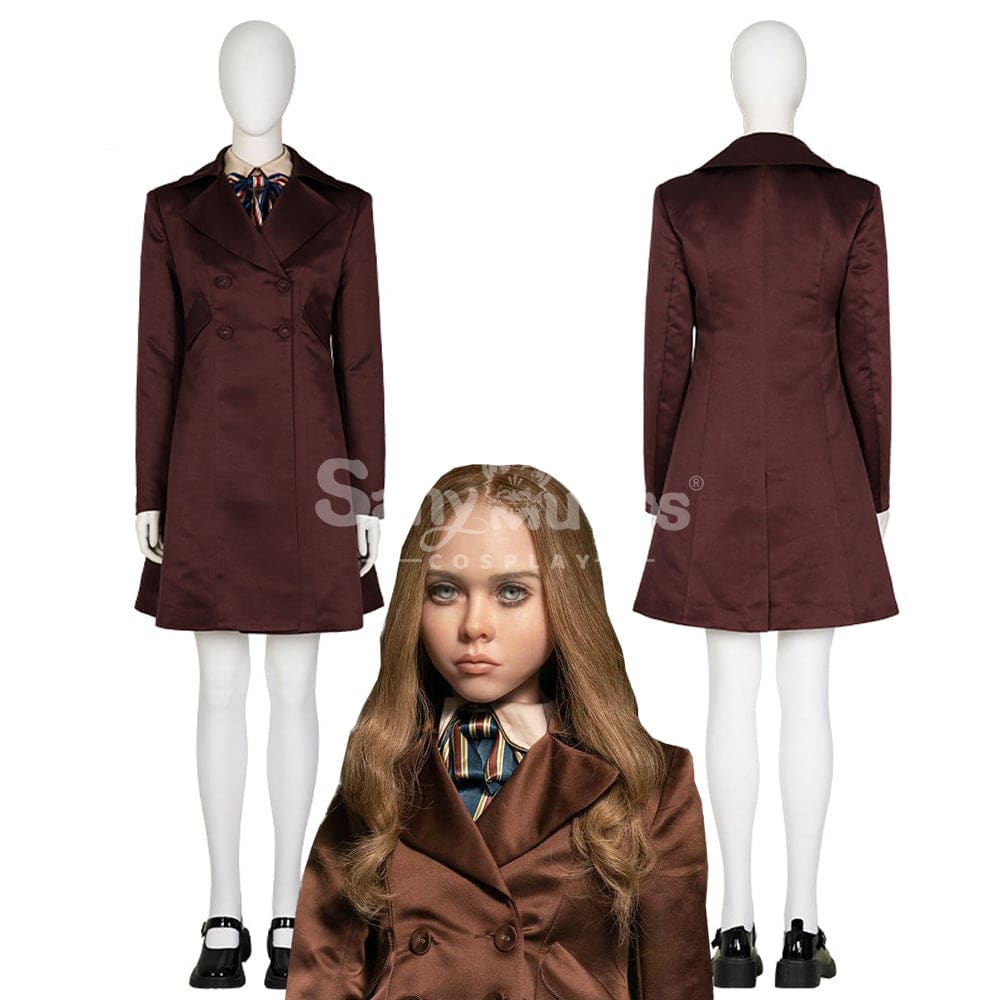 【Custom-Tailor】Movie M3Gan Cosplay Megan Coat Costume Costumes