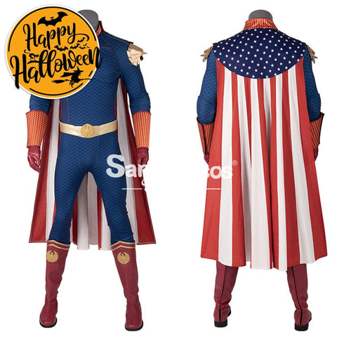 【Custom-Tailor】Tv Series The Boys Cosplay Homelander Costume Premium Edition Costumes