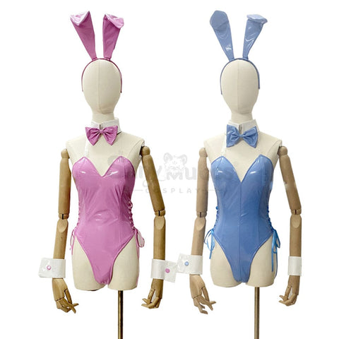 【Custom-Tailor】Vtuber Cosplay Bunny Girl Fuwamoco Costume Swimsuit Costumes