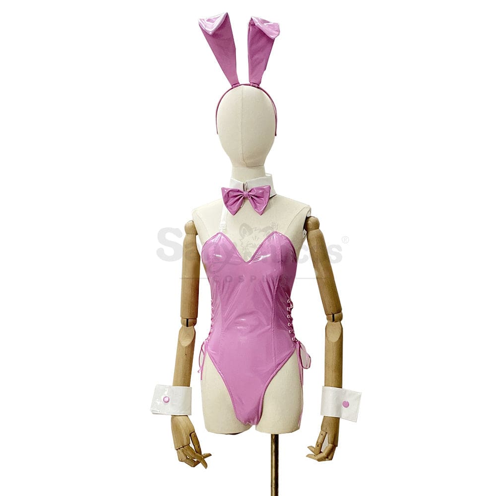 【Custom-Tailor】Vtuber Cosplay Bunny Girl Fuwamoco Costume Swimsuit Red / Custom-Tailor Costumes