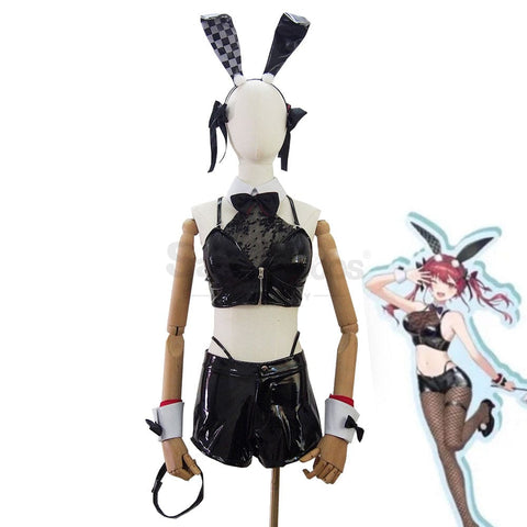 【Custom-Tailor】Vtuber Cosplay Bunny Girl Houshou Marine Costume Swimsuit Costumes