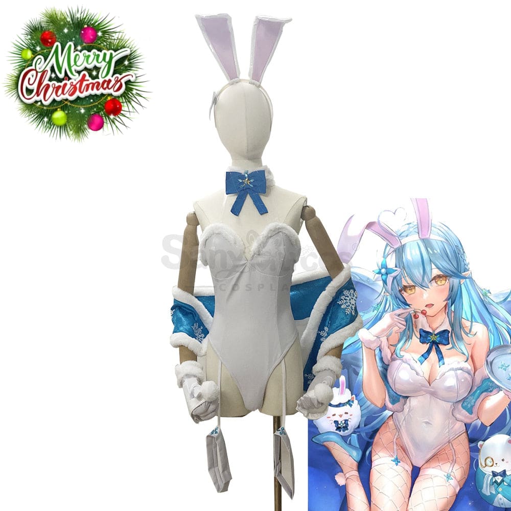 【Custom-Tailor】Vtuber Cosplay Bunny Girl Yukihana Lamy Costume Swimsuit Costumes