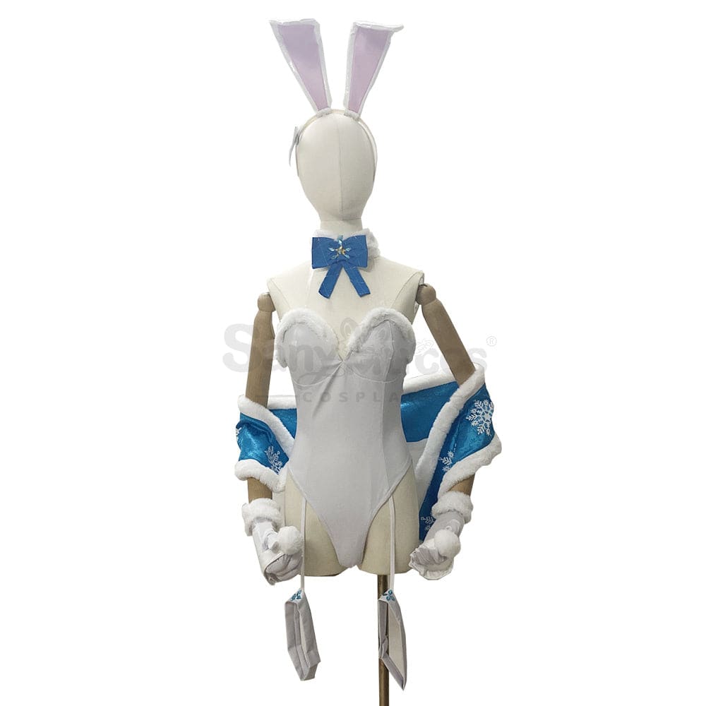 【Custom-Tailor】Vtuber Cosplay Bunny Girl Yukihana Lamy Costume Swimsuit Costumes