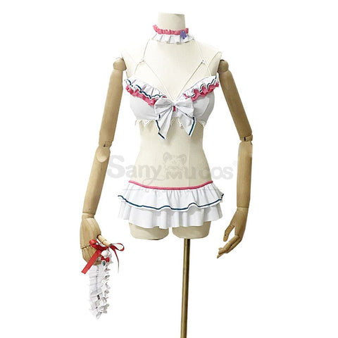 【Custom-Tailor】Vtuber Cosplay Hakui Koyori Swimsuit Costume Costumes