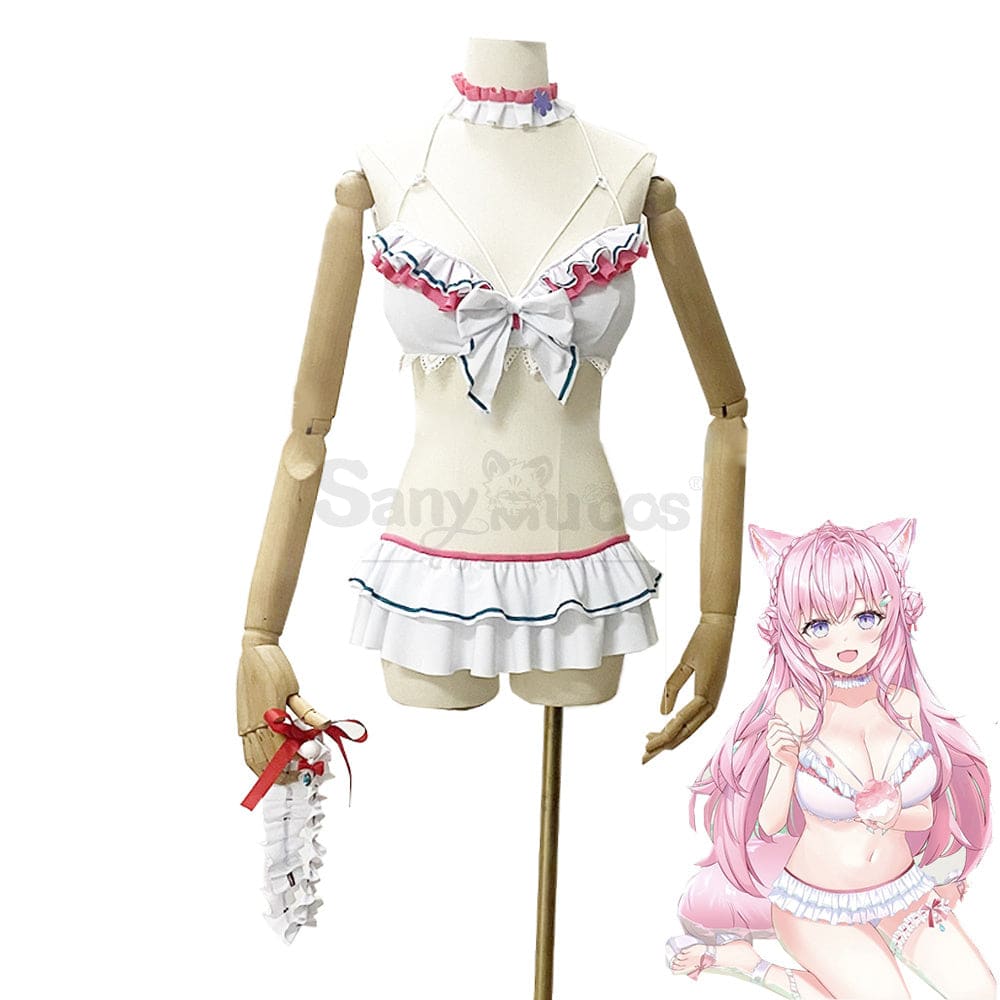 【Custom-Tailor】Vtuber Cosplay Hakui Koyori Swimsuit Costume Costumes