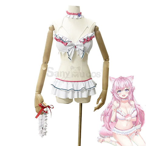 【Custom-Tailor】Vtuber Cosplay Hakui Koyori Swimsuit Costume Costumes