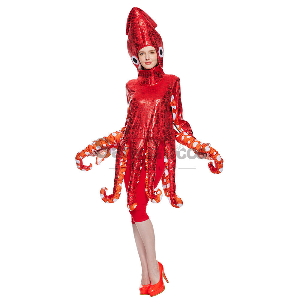 【In Stock】Christmas Cosplay Squid Cosplay Costume