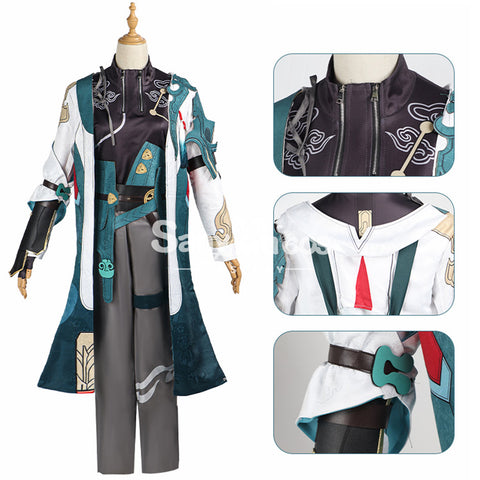 【In Stock】Game Honkai: Star Rail Cosplay Astral Express Dan Heng Cosplay Costume Plus Size