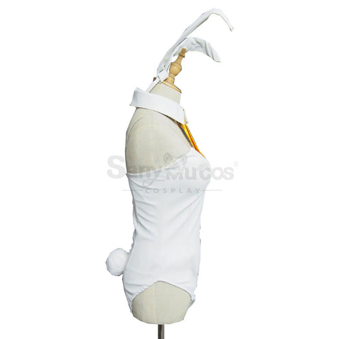 【Custom-Tailor】Game Overwatch 2 Cosplay Bunny Girl D.Va Cosplay Costume Swimsuit