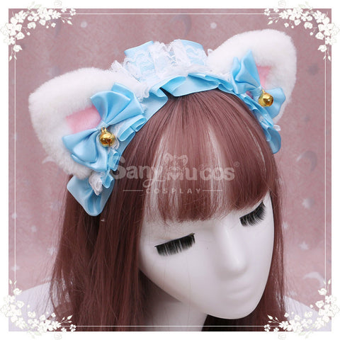 【In Stock】Lolita Cat Ears Hairband Cosplay Props