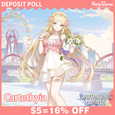 【SanyMuCos Deposit Poll】Game Wuthering Waves Cosplay Cartethyia Cosplay Costume