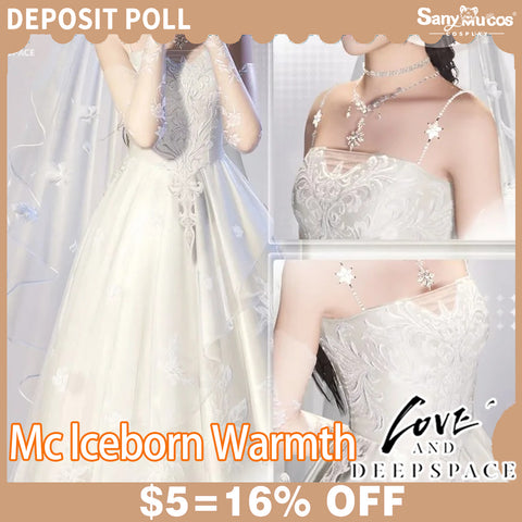 【SanyMuCos Deposit Poll】Game Love and Deepspace Cosplay Wedding Dresses Zayne Cosplay Costume
