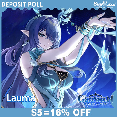 【SanyMuCos Deposit Poll】Game Genshin Impact Cosplay Lauma Cosplay Costume