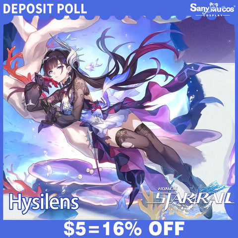 【SanyMuCos Deposit Poll】Game Honkai: Star Rail Cosplay Hysilens Cosplay Costume Premium Edition