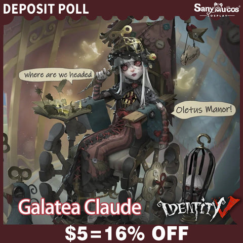 【SanyMuCos Deposit Poll】Game Identity V Cosplay Galatea Caged Doll Cosplay Costume Deposit Poll