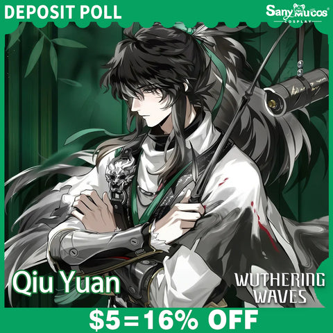 【SanyMuCos Deposit Poll】Game Wuthering Waves Cosplay QIUYUAN Cosplay Costume