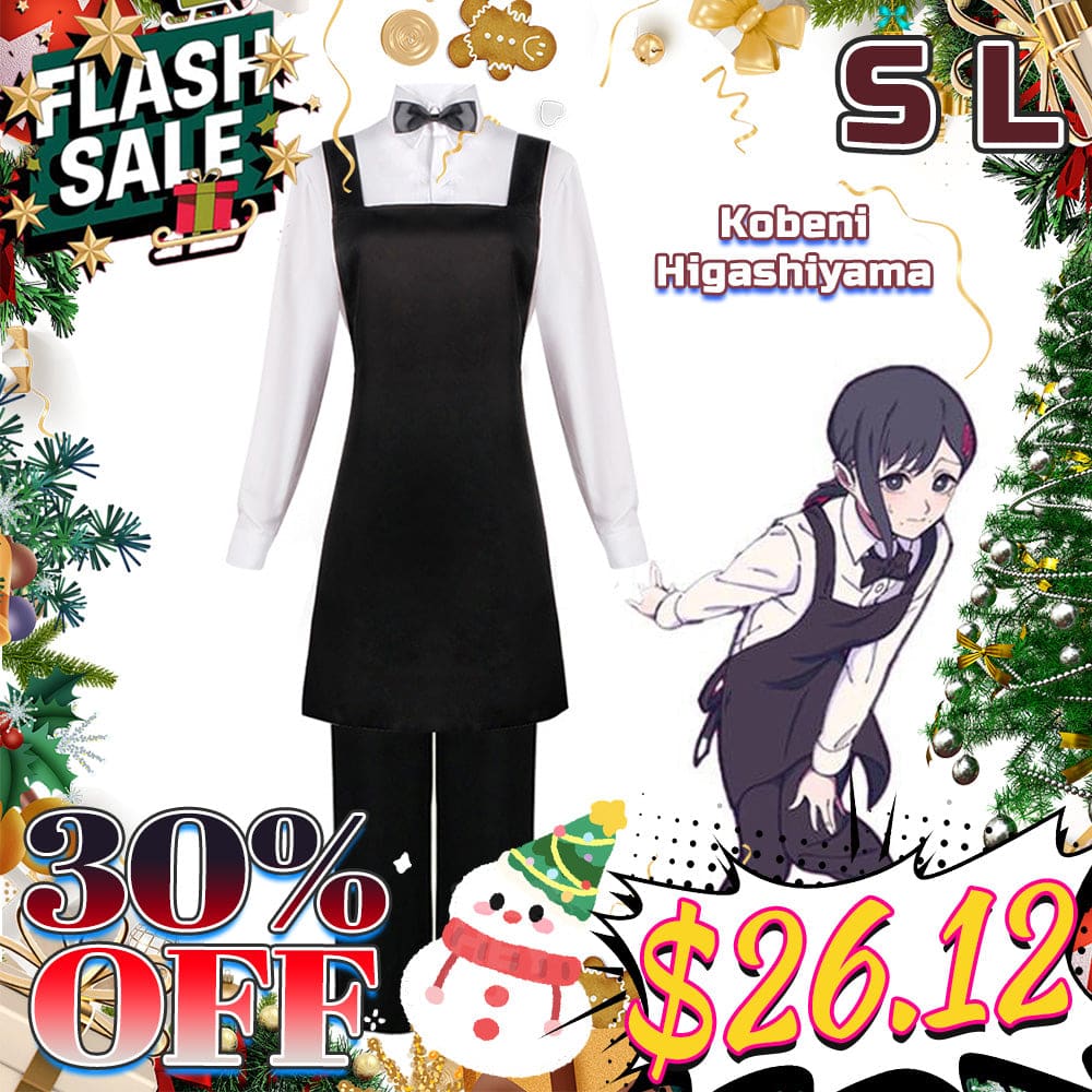 【Flash Sale $26.12 】Sanymucos Kobeni Higashiyama Cosplay Costume Costumes