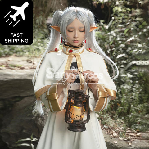 【48H To Ship】Anime Frieren: Beyond Journey’s End Cosplay Frieren Costume Premium Edition Costumes