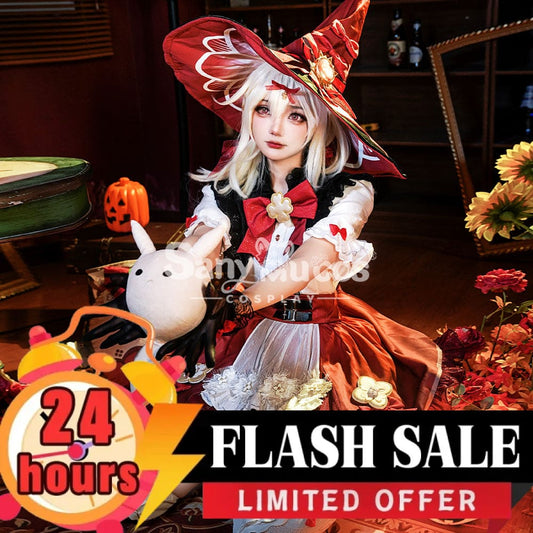 【48H To Ship】Game Genshin Impact Cosplay Blossoming Starlight Klee Costume Premium Edition Costumes 1000