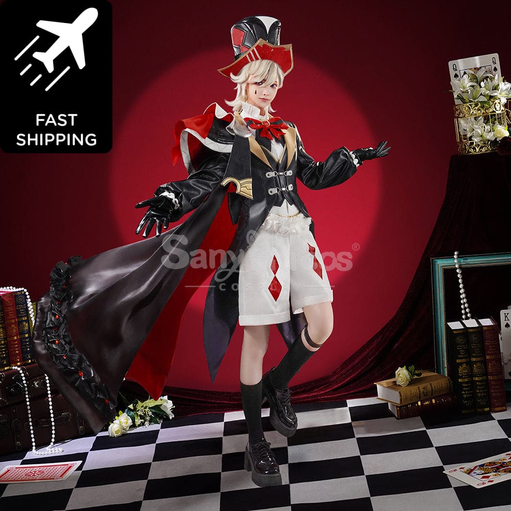 【48H To Ship】Game Genshin Impact Cosplay Lyney X Kfc Costume Premium Edition Costumes