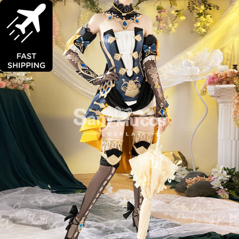 【48H To Ship】Game Genshin Impact Cosplay Navia Costume Premium Edition Costumes