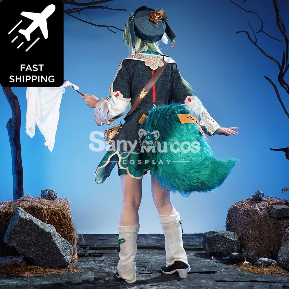 【48H To Ship】Game Honkai: Star Rail Cosplay Huohuo Costume Premium Edition供应商已下架 Costumes