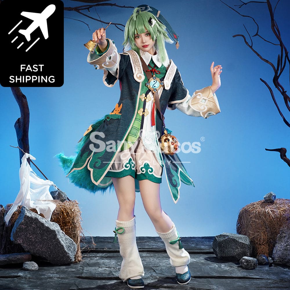 【48H To Ship】Game Honkai: Star Rail Cosplay Huohuo Costume Premium Edition供应商已下架 Costumes