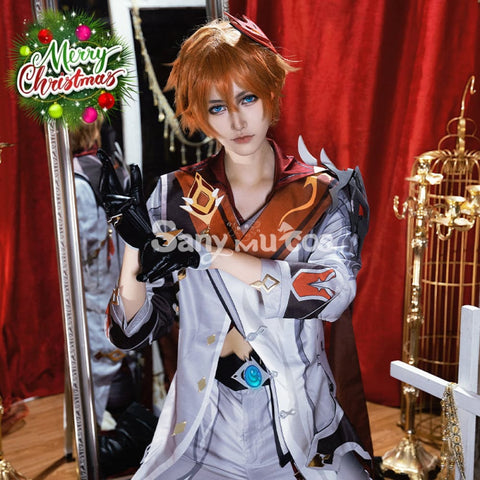 【Flash Sale $59.99】SanyMuCos Genshin Impact Tartaglia Cosplay Costume S Cosplay Costumes