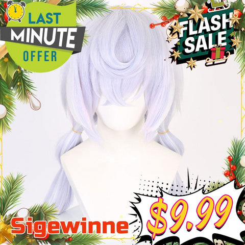 【Flash Sale $9.99】Sanymucos Cosplay Wigs Only For $3.99!!! Genshin Impact Sigewinne Wig Only $3.99