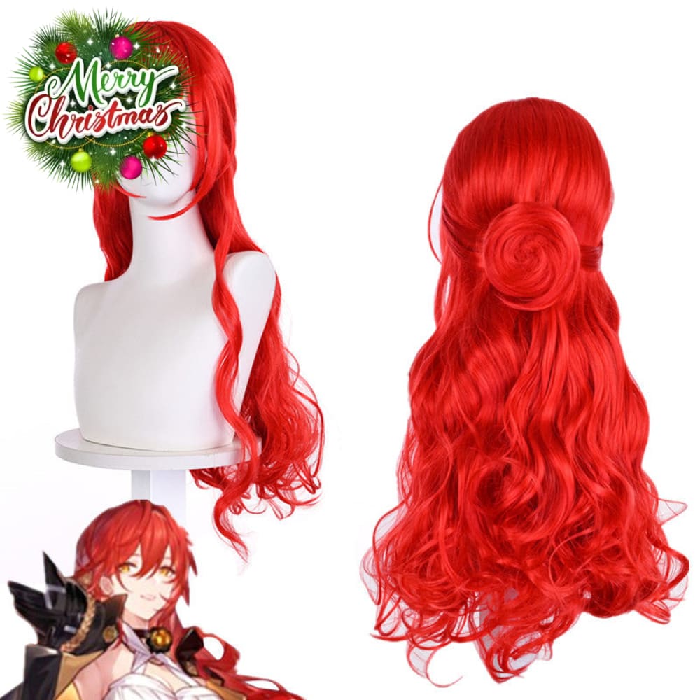 【Flash Sale $9.99】Honkai: Star Rail Himeko Wig Cosplay Wig Cosplay Wigs