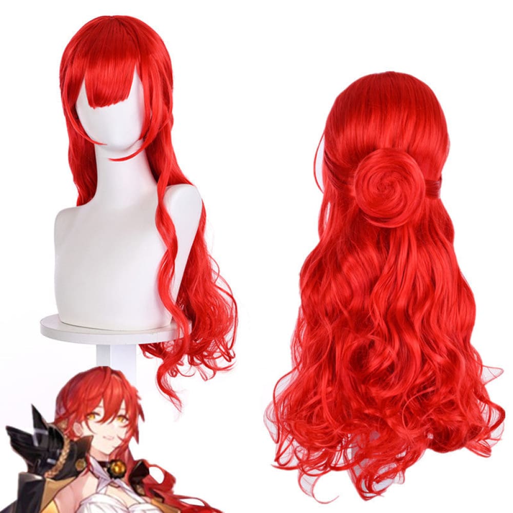 【Flash Sale $9.99】Honkai: Star Rail Himeko Wig Cosplay Wig Cosplay Wigs