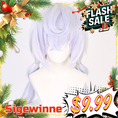 【Flash Sale $9.99】Sanymucos Cosplay Wigs Only For $3.99!!! Genshin Impact Sigewinne Wig Only $3.99